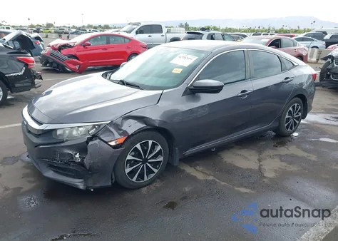 2017 Honda Civic Lx from USA, damaged, VIN 19XFC2F50HE055888